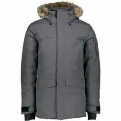 Obermeyer Men's Ridgeline Jkt W/ Faux Fur 23 Obermeyer Men's Ridgeline Jkt W/ Faux Fur -Blenders Shop fw23 obermeyer mensridgelinejacketwithfauxfur coal 7