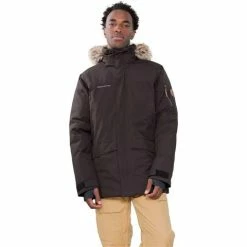 Obermeyer Men's Ridgeline Jkt W/ Faux Fur 24 Obermeyer Men's Ridgeline Jkt W/ Faux Fur -Blenders Shop fw23 obermeyer mensridgelinejacketwithfauxfur leather 1
