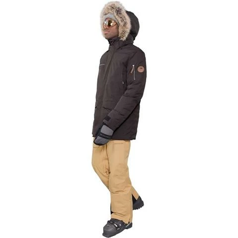 Obermeyer Men's Ridgeline Jkt W/ Faux Fur 12 Obermeyer Men's Ridgeline Jkt W/ Faux Fur - Image 10