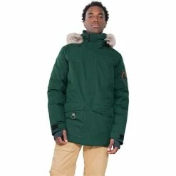 Obermeyer Men's Ridgeline Jkt W/ Faux Fur 28 Obermeyer Men's Ridgeline Jkt W/ Faux Fur -Blenders Shop fw23 obermeyer mensridgelinejacketwithfauxfur nightops 1