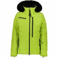 Obermeyer Women's Circe Down Jacket 33 Obermeyer Women's Circe Down Jacket -Blenders Shop fw23 obermeyer womenscircedownjacket honeydew 1
