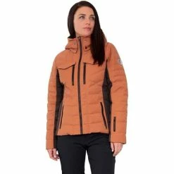 Obermeyer Women's Devon Down Jacket -Blenders Shop fw23 obermeyer womensdevondownjacket coppershimmer 1