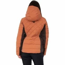Obermeyer Women's Devon Down Jacket -Blenders Shop fw23 obermeyer womensdevondownjacket coppershimmer 2