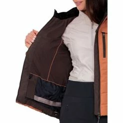 Obermeyer Women's Devon Down Jacket -Blenders Shop fw23 obermeyer womensdevondownjacket coppershimmer 6