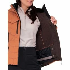 Obermeyer Women's Devon Down Jacket -Blenders Shop fw23 obermeyer womensdevondownjacket coppershimmer 7