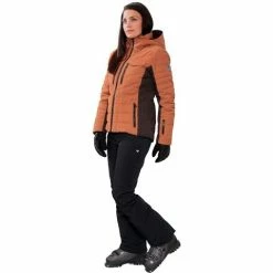 Obermeyer Women's Devon Down Jacket -Blenders Shop fw23 obermeyer womensdevondownjacket coppershimmer 8