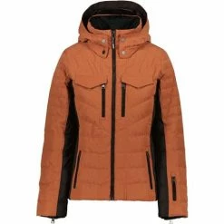 Obermeyer Women's Devon Down Jacket -Blenders Shop fw23 obermeyer womensdevondownjacket coppershimmer 9
