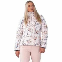 Obermeyer Women's Devon Down Jacket -Blenders Shop fw23 obermeyer womensdevondownjacket gaiasfloral 1