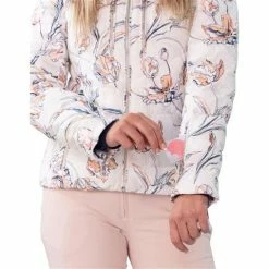 Obermeyer Women's Devon Down Jacket -Blenders Shop fw23 obermeyer womensdevondownjacket gaiasfloral 3