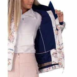 Obermeyer Women's Devon Down Jacket -Blenders Shop fw23 obermeyer womensdevondownjacket gaiasfloral 5