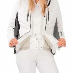 Obermeyer Women's Devon Down Jacket -Blenders Shop fw23 obermeyer womensdevondownjacket white 5