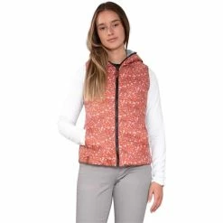Obermeyer Women's Zoe Reversible Down Vest -Blenders Shop fw23 obermeyer womenszoereversibledownvest rosedust