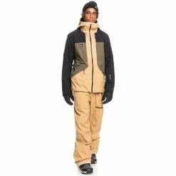 Quiksilver Men's Forever Stretch Gore-Tex Jacket 10 Quiksilver Men's Forever Stretch Gore-Tex Jacket -Blenders Shop fw23 quiksilver mensforeverstretchgoretexjacket tannin 3
