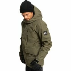 Quiksilver Men's Mission 3-in-1 Jacket -Blenders Shop fw23 quiksilver mensmission3in1jacket grapeleaf 3