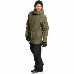 Quiksilver Men's Mission 3-in-1 Jacket -Blenders Shop fw23 quiksilver mensmission3in1jacket grapeleaf 4