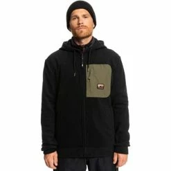 Quiksilver Men's Mission 3-in-1 Jacket -Blenders Shop fw23 quiksilver mensmission3in1jacket grapeleaf 9