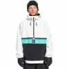 Quiksilver Men's Steeze Jacket -Blenders Shop fw23 quiksilver menssteezejacket snowwhite 1