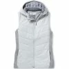 Smartwool Women's Smartloft Hoodie Vest -Blenders Shop fw23 smartwool womenssmartlofthoodievest stormgrey 1