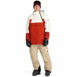 Spyder Men's All Out Anorak -Blenders Shop fw23 spyder mensalloutanorak rooibostea 3