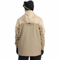 Spyder Men's All Out Anorak -Blenders Shop fw23 spyder mensalloutanorak timberwolf 2