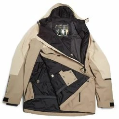 Spyder Men's All Out Anorak -Blenders Shop fw23 spyder mensalloutanorak timberwolf 7