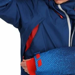 Spyder Men's Anthem GTX Insulated Jacket -Blenders Shop fw23 spyder mensanthemgtxinsulatedjacket fadedgeocollegiate 4