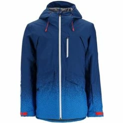 Spyder Men's Anthem GTX Insulated Jacket -Blenders Shop fw23 spyder mensanthemgtxinsulatedjacket fadedgeocollegiate 6