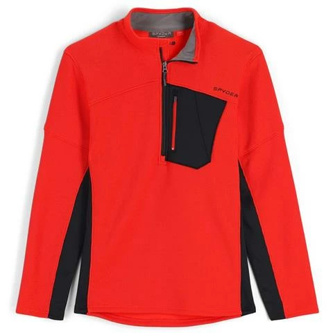 Spyder Men's Bandit Half Zip Fleece Jacket 7 Spyder Men's Bandit Half Zip Fleece Jacket - Image 5