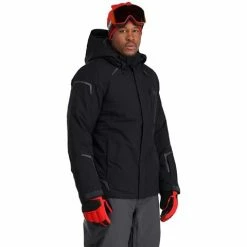 Spyder Men's Copper GTX Jacket -Blenders Shop fw23 spyder menscoppergtxjacket black 1