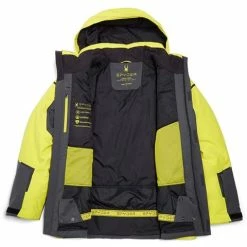 Spyder Men's Copper GTX Jacket -Blenders Shop fw23 spyder menscoppergtxjacket ebonycitron 5