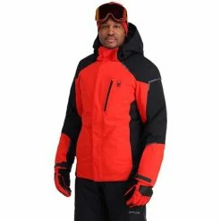 Spyder Men's Copper GTX Jacket -Blenders Shop fw23 spyder menscoppergtxjacket volcano 1