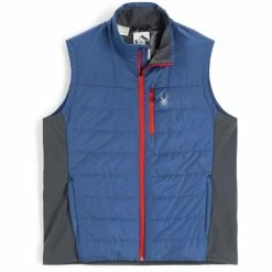 Spyder Men's Glissade Hybrid Insulator Vest 7 Spyder Men's Glissade Hybrid Insulator Vest -Blenders Shop fw23 spyder mensglissadehybridinsulatorvest abyssvolcano 3