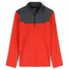 Spyder Men's Leader Graphene Jacket 2 Spyder Men's Leader Graphene Jacket -Blenders Shop fw23 spyder mensleadergraphenehalfzip volcano 1