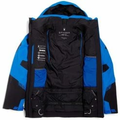 Spyder Men's Leader Jacket 62 Spyder Men's Leader Jacket -Blenders Shop fw23 spyder mensleadergtxjacket blackcollegiate 5