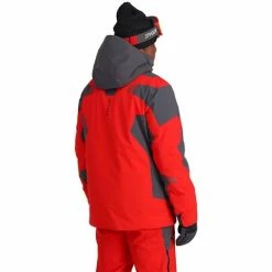 Spyder Men's Leader Jacket 74 Spyder Men's Leader Jacket -Blenders Shop fw23 spyder mensleadergtxjacket volcanoebony 2