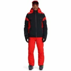 Spyder Men's Monterosa GTX Jacket -Blenders Shop fw23 spyder mensmonterosagtxjacket blackvolcano 3