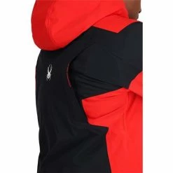 Spyder Men's Monterosa GTX Jacket -Blenders Shop fw23 spyder mensmonterosagtxjacket blackvolcano 4