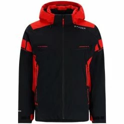Spyder Men's Monterosa GTX Jacket -Blenders Shop fw23 spyder mensmonterosagtxjacket blackvolcano 9