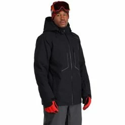 Spyder Men's Primer Jacket -Blenders Shop fw23 spyder mensprimerjacket black 1