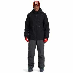 Spyder Men's Primer Jacket -Blenders Shop fw23 spyder mensprimerjacket black 3