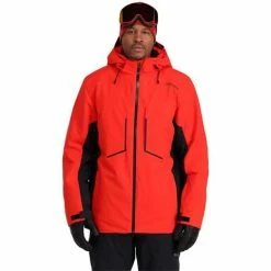 Spyder Men's Primer Jacket -Blenders Shop fw23 spyder mensprimerjacket volcano 1