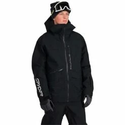 Spyder Men's Sanction Jacket 33 Spyder Men's Sanction Jacket -Blenders Shop fw23 spyder menssanctionjacket black 1