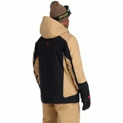 Spyder Men's Seventy - Eight Jacket -Blenders Shop fw23 spyder mensseventyeightjacket blacktannin 2