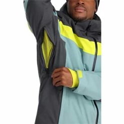 Spyder Men's Seventy - Eight Jacket -Blenders Shop fw23 spyder mensseventyeightjacket ebonytundra 4