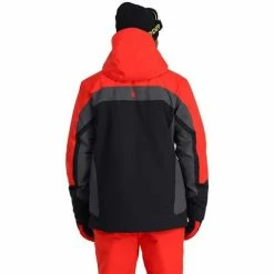 Spyder Men's Seventy - Eight Jacket -Blenders Shop fw23 spyder mensseventyeightjacket volcanoblack 2