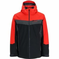 Spyder Men's Seventy - Eight Jacket -Blenders Shop fw23 spyder mensseventyeightjacket volcanoblack 4