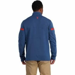 Spyder Men's Speed Full Zip Fleece Jacket 10 Spyder Men's Speed Full Zip Fleece Jacket -Blenders Shop fw23 spyder mensspeedfullzipfleecejacket abyssvolcano 2