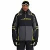 Spyder Men's Titan GTX Jacket -Blenders Shop fw23 spyder menstitangtxjacket blackcitron 1