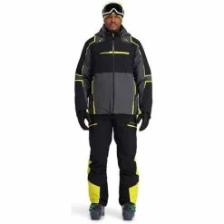 Spyder Men's Titan GTX Jacket 24 Spyder Men's Titan GTX Jacket -Blenders Shop fw23 spyder menstitangtxjacket blackcitron 3