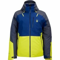 Spyder Men's Vanqysh GTX Jacket - 2023 Model -Blenders Shop fw23 spyder mensvanqyshgtxjacket abysscitron 4